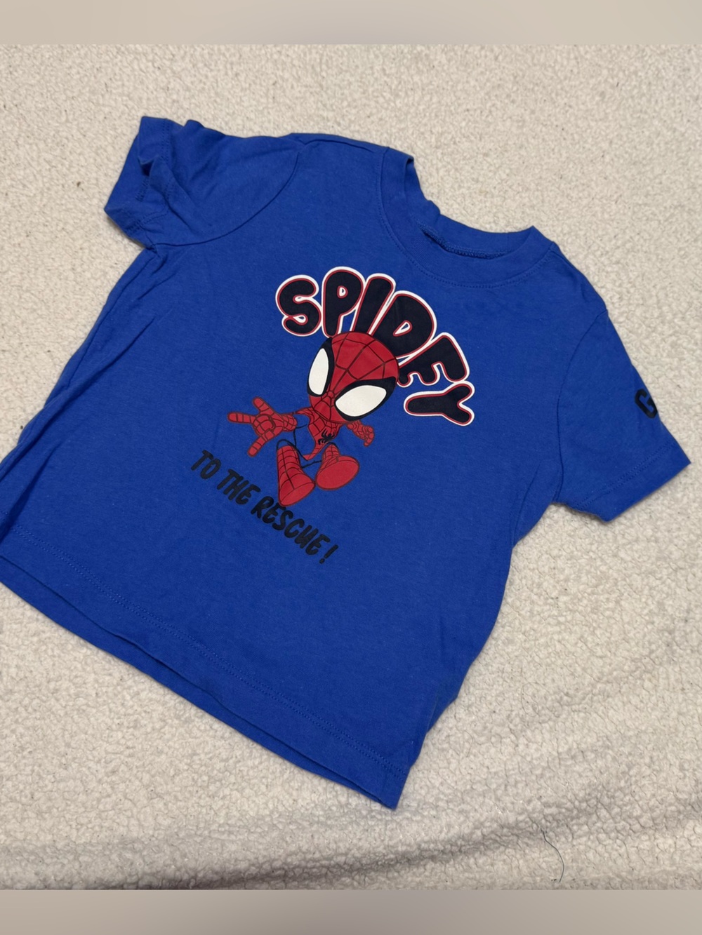 Spider-Man Blue Kids Tee with Graphic